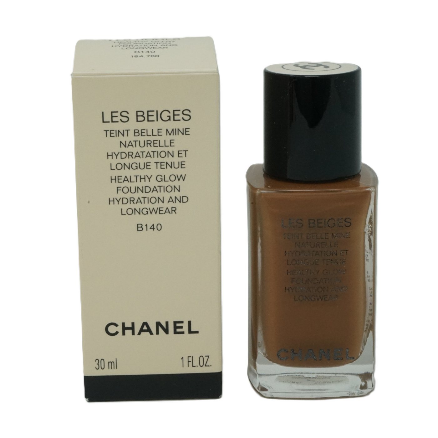 CHANEL Foundation Chanel Healthy glow Foundation hydration and longwear B140 30ml CHANEL Foundation Chanel Healthy glow Foundation hydration and longwear B140 30ml von CHANEL