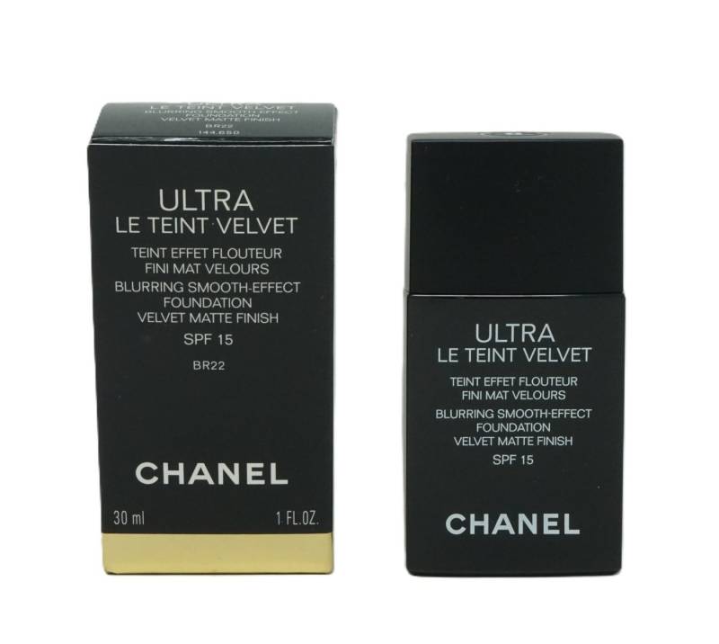 CHANEL Foundation Chanel Le Teint Velvet Matte Finish Foundation 30 ml SPF 15 BR22 von CHANEL