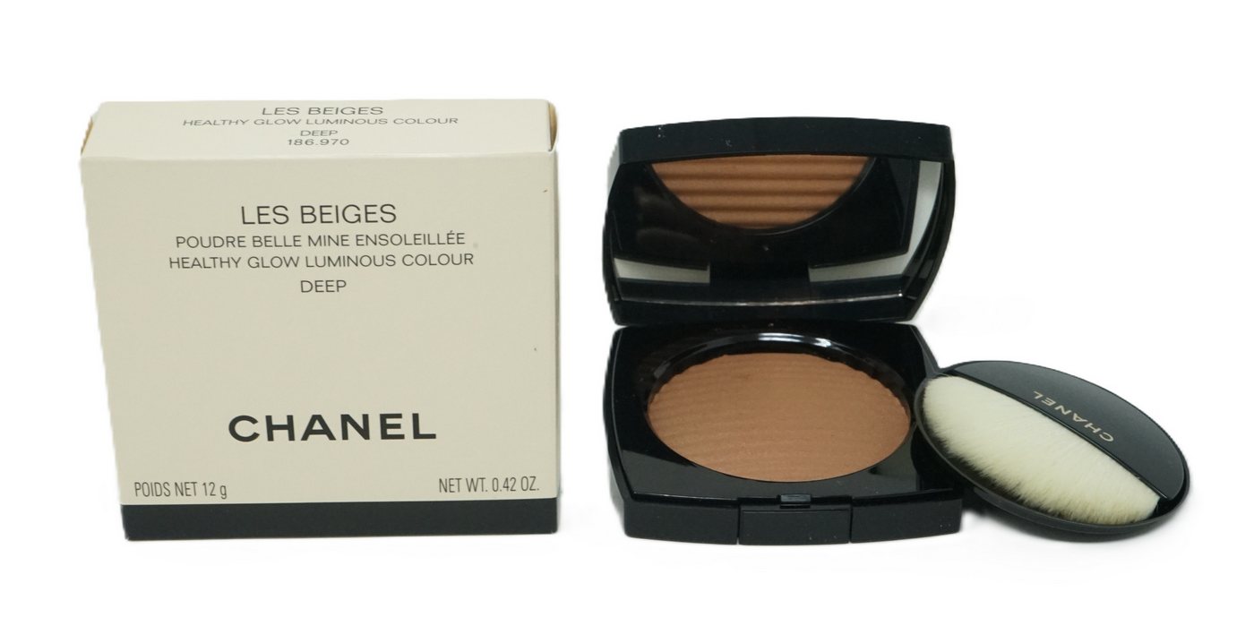 CHANEL Foundation Chanel Les Beiges Poudre Belle Mine Ensoleillée Deep 12g von CHANEL