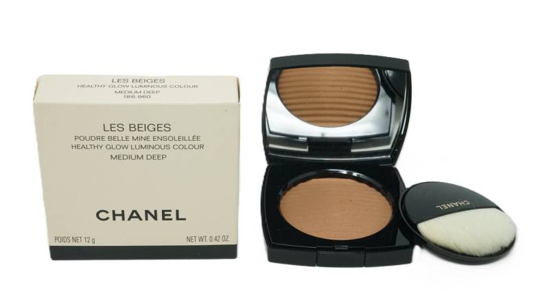 CHANEL Foundation Chanel Les Beiges Poudre Belle Mine Ensoleillée Medium Deep 12g von CHANEL