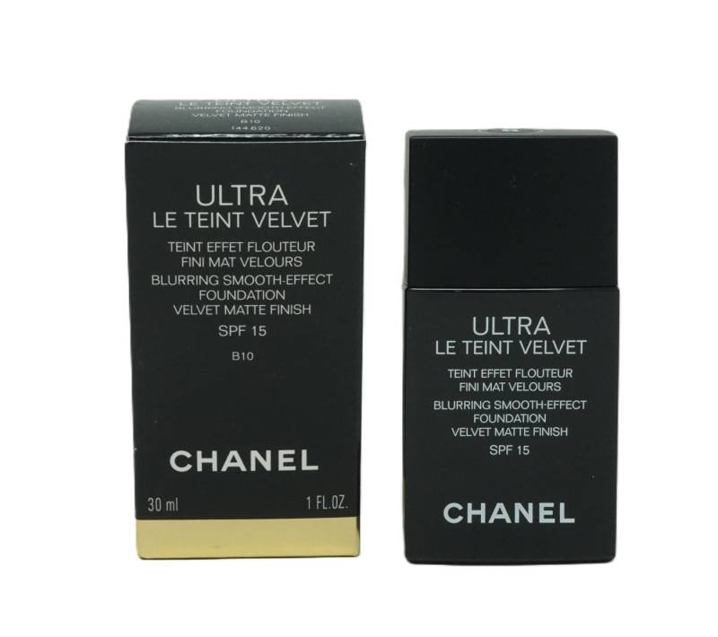 CHANEL Foundation Chanel Ultra Le Teint Velvet smooth foundation B10 30ml von CHANEL