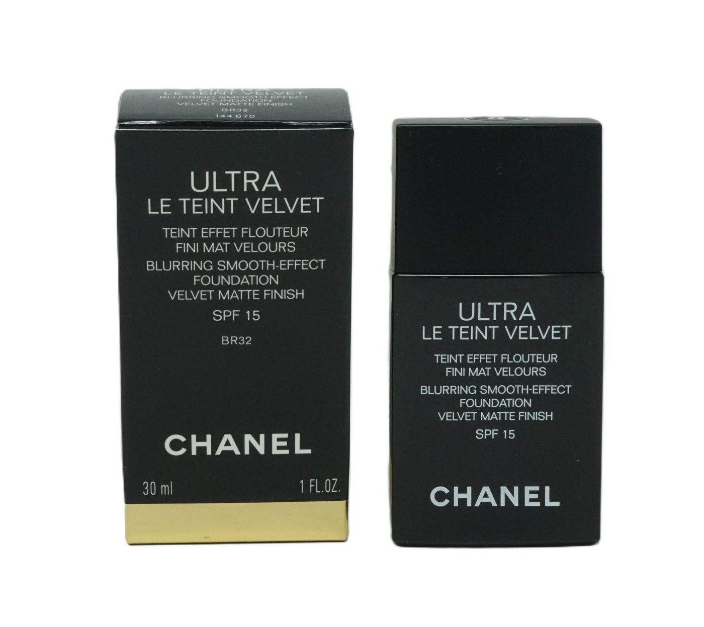 CHANEL Foundation Chanel Ultra Le Teint Velvet smooth foundation BR32 30ml CHANEL Foundation Chanel Ultra Le Teint Velvet smooth foundation BR32 30ml von CHANEL