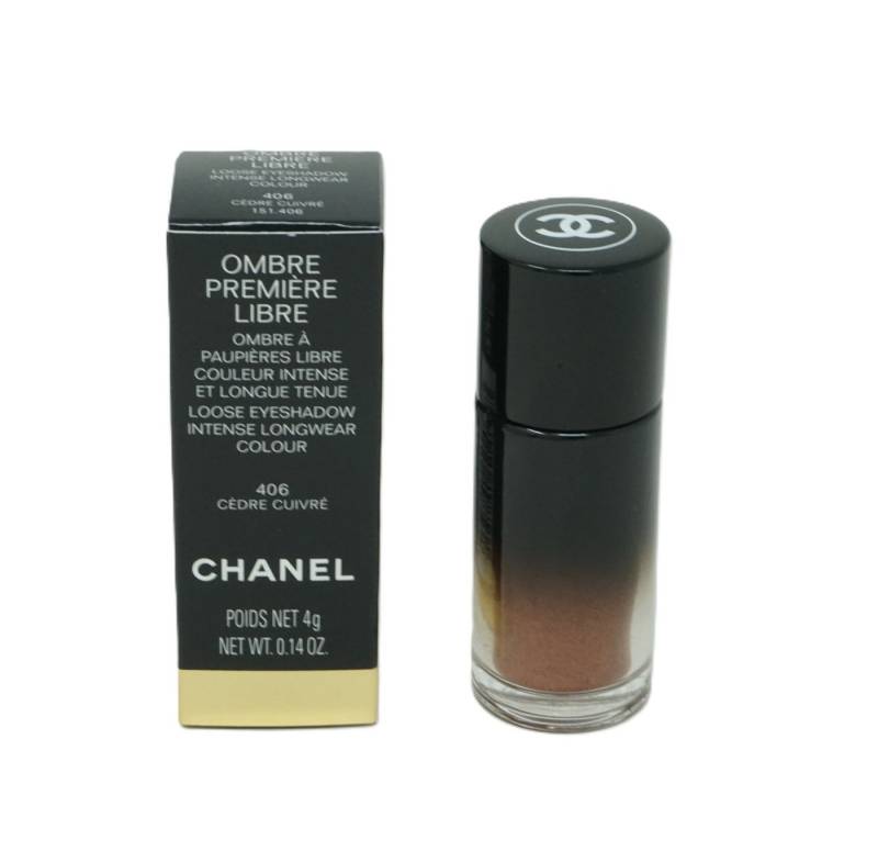 CHANEL Lidschatten Chanel Ombre Premiere Libre 4g Intense Lidschatten 406 Cedre Cuivré von CHANEL
