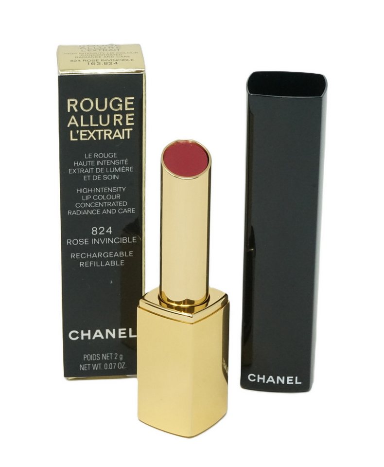 CHANEL Lippenstift Chanel L'Extrait lip colour 824 Rose Invincible refillable 2g CHANEL Lippenstift Chanel L'Extrait lip colour 824 Rose Invincible refillable 2g von CHANEL