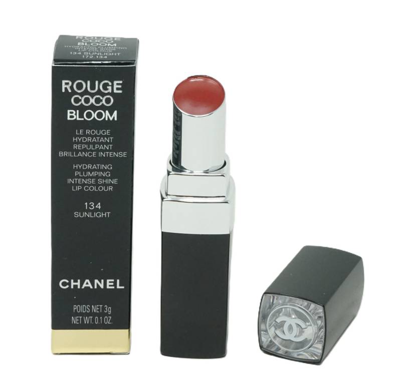 CHANEL Lippenstift Chanel Rouge Coco Bloom Lippenstift 134 Sunlight 3g von CHANEL