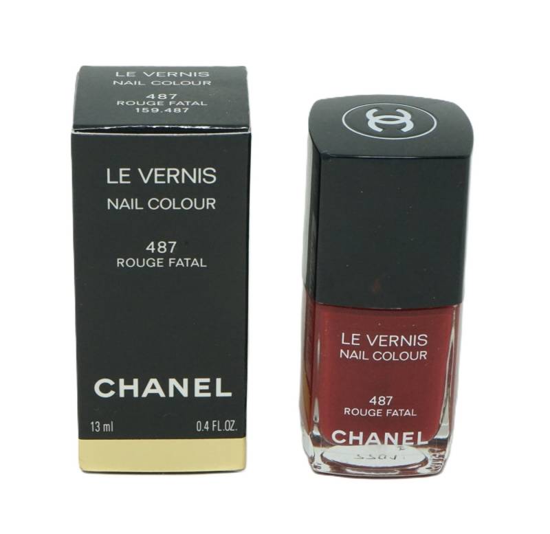 CHANEL Nagellack Chanel Le Vernis Nagellack 487 Rouge Fatal 13ml von CHANEL