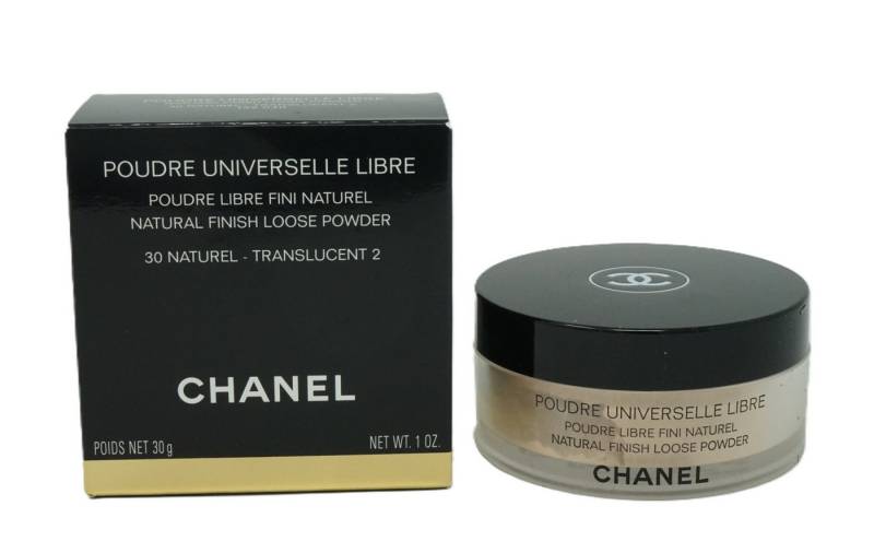 CHANEL Puder Chanel Poudre Universelle Libre 30 Naturel Translucent 2 30g CHANEL Puder Chanel Poudre Universelle Libre 30 Naturel Translucent 2 30g von CHANEL