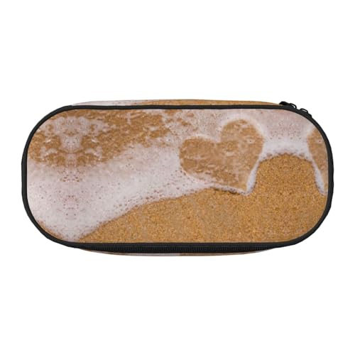 CHANGLEI Federmäppchen mit doppeltem Reißverschluss und 4 Stiftfächern, Netztasche, bedruckt, leicht, langlebig, Polyester, für Schule, Büro oder Make-up-Organizer von CHANGLEI