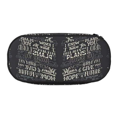 CHANGLEI Federmäppchen mit doppeltem Reißverschluss und 4 Stiftfächern, Netztasche, bedruckt, leicht, langlebig, Polyester, für Schule, Büro oder Make-up-Organizer von CHANGLEI