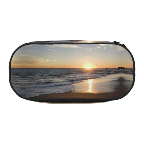 CHANGLEI Federmäppchen mit doppeltem Reißverschluss und 4 Stiftfächern, Netztasche, bedruckt, leicht, langlebig, Polyester, für Schule, Büro oder Make-up-Organizer von CHANGLEI