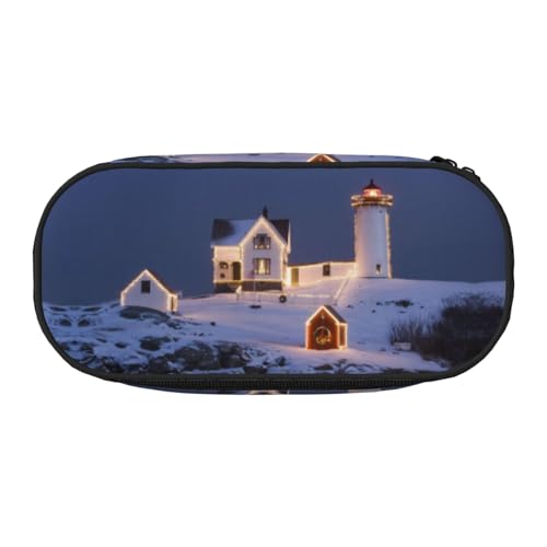 CHANGLEI Federmäppchen mit doppeltem Reißverschluss und 4 Stiftfächern, Netztasche, bedruckt, leicht, langlebig, Polyester, für Schule, Büro oder Make-up-Organizer von CHANGLEI