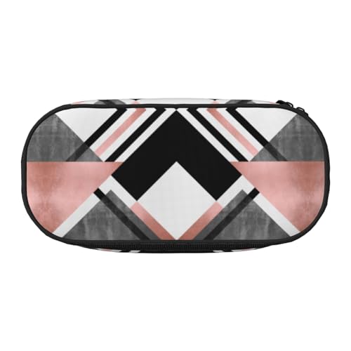 CHANGLEI Federmäppchen mit doppeltem Reißverschluss und 4 Stiftfächern, Netztasche, bedruckt, leicht, strapazierfähiges Polyester, Federmäppchen für Schule, Büro oder Make-up-Organizer von CHANGLEI