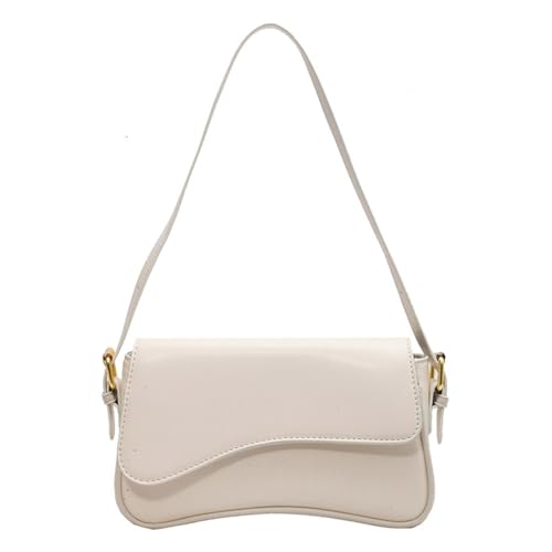 CHANGYUE Damen-Umhängetasche aus PU-Leder mit Griff, trendige Schultertasche mit Klappe, lässige Achsel-Hobo-Pendlertasche von CHANGYUE