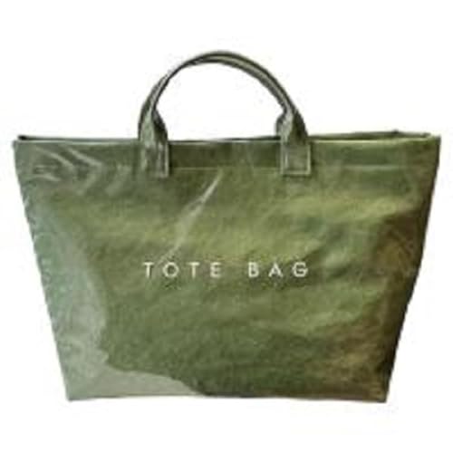 CHANGYUE PVC -Einkaufstasche Umhängetasche Top Griff Hobo -Tasche for Frauen einkaufen (Grasgrün) von CHANGYUE