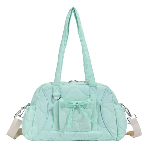 CHANGYUE Umhängetasche for Frauen mit Reißverschluss for Arbeitsschule und Tag (grün) von CHANGYUE