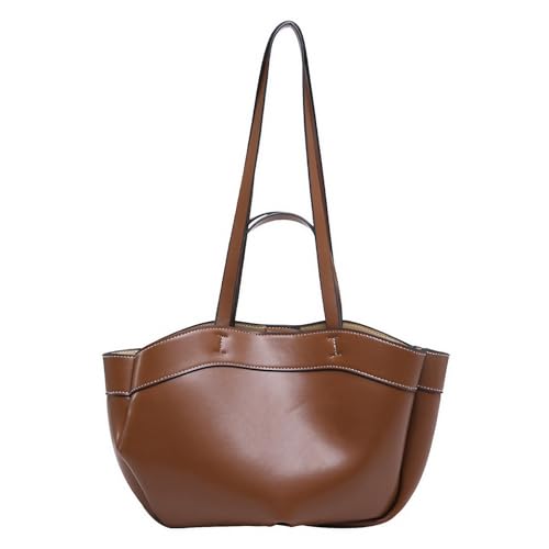 CHANGYUE Women Tote Tasche eine Schulter -Handheld -Tasche for Frauen und Mädchen (dunkelbraun) von CHANGYUE
