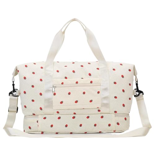 Reise Tasche for Reisebühne mit Schuhfach Weekender -Tasche for Frauen (Pink) von CHANGYUE