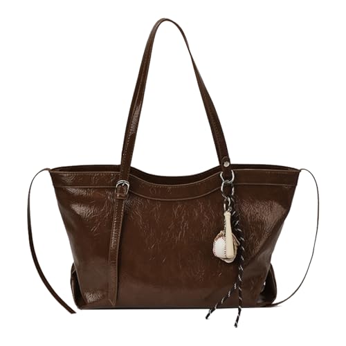 Umgang mit großer Kapazität mit Reißverschluss for Schulreisen for die Schule (Kaffee) von CHANGYUE