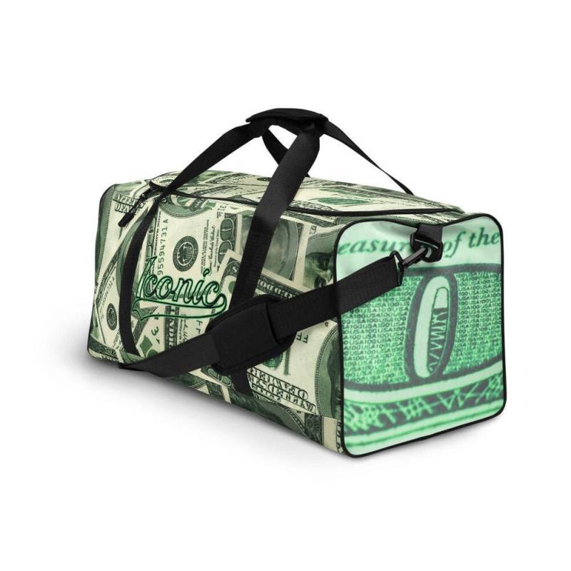 Royal Iconic | Der 100 Dollar Seesack Nu Money Iconic Mm's Workout Sporttasche Gta Guap Sichern Sie Die Tasche Digitale Greenbacks von CHANNELCRXWN