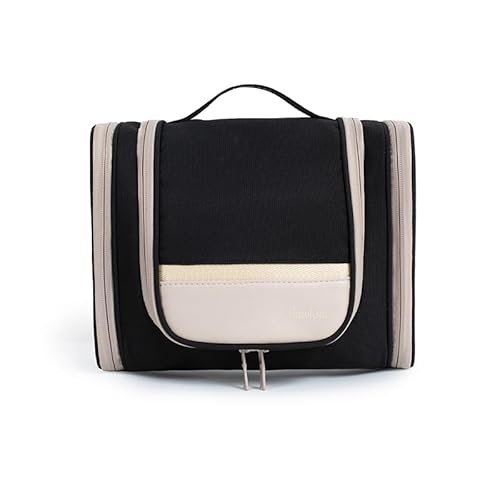 Damen Make-up Tasche Organizer Reise Make-up Fall Wasserdicht Große Kapazität Schwarz, Schwarz , modisch von CHANXIUZAI