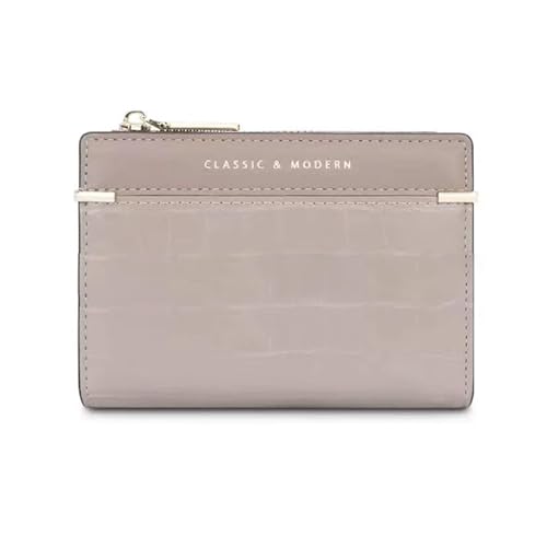 CHAOFANXI Damen Geldbeutel Geldbörse mit Klein und im Kurzformat Portemonnaie Damen, aus Glattem und Weichem PU Leder Portemonnaie Kleine Brieftasche Geldbörse Für Frauen,Bräunlich CHAOFANXI Damen Geldbeutel Geldbörse mit Klein und im Kurzformat Portemonnaie Damen, aus Glattem und Weichem PU Leder Portemonnaie Kleine Brieftasche Geldbörse Für Frauen,Bräunlich von CHAOFANXI