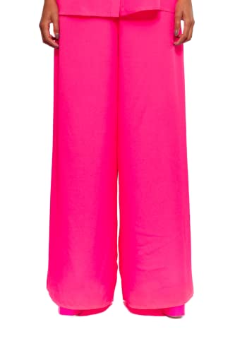 CHAOUICHE Damen Pajama-Hose, Rosa, M von CHAOUICHE