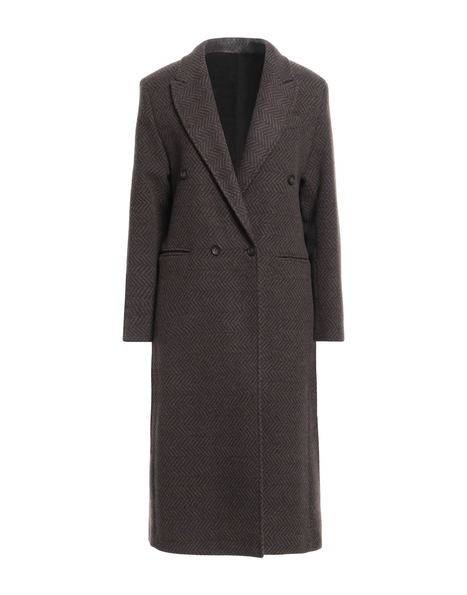 CHAPEAU Mantel Damen Dunkelviolett CHAPEAU Mantel Damen Dunkelviolett von CHAPEAU