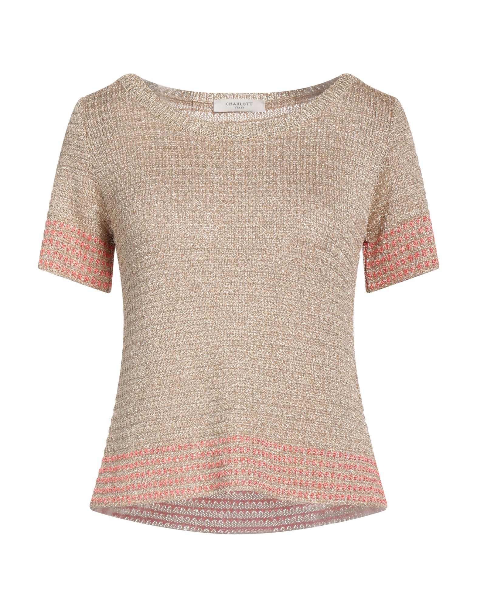 CHARLOTT Pullover Damen Gold von CHARLOTT