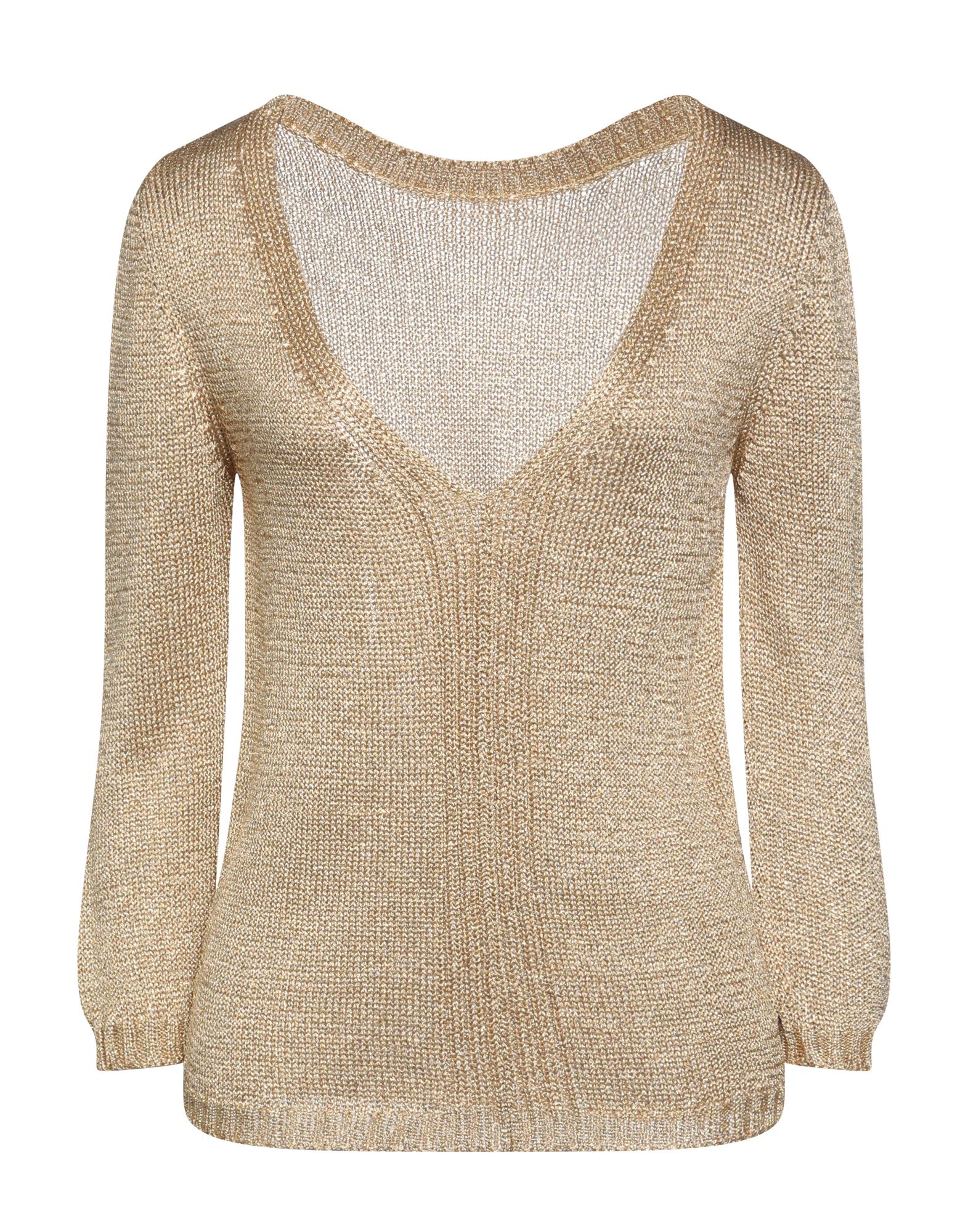 CHARLOTT Pullover Damen Gold von CHARLOTT