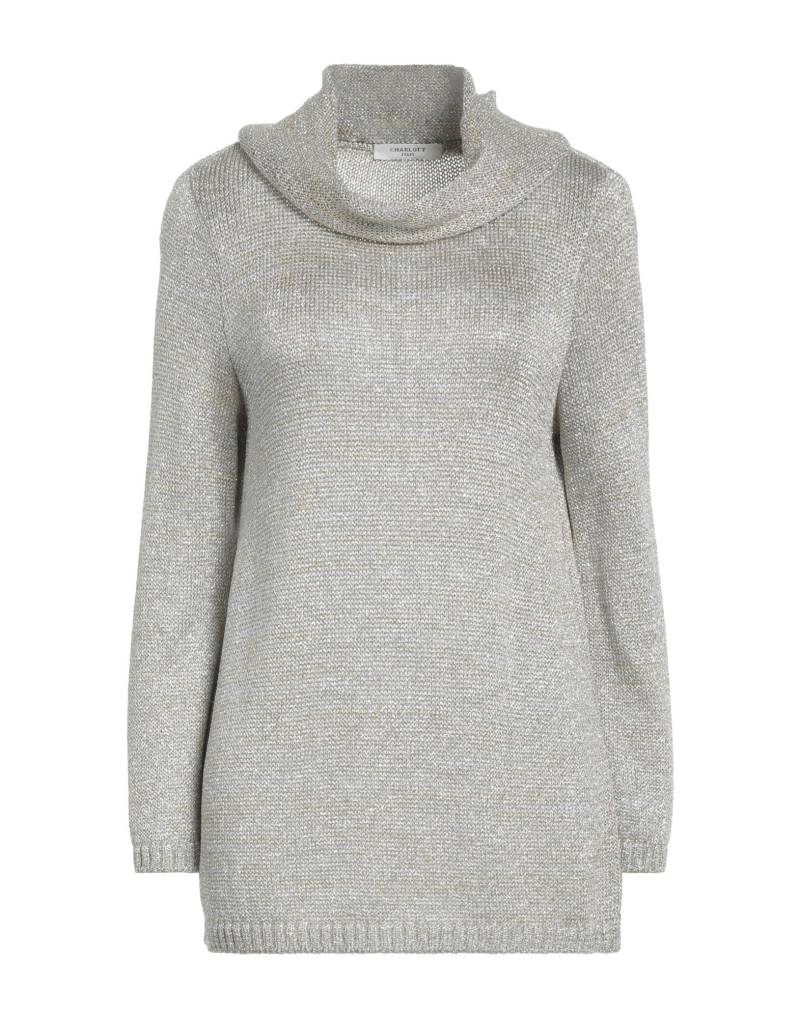 CHARLOTT Rollkragenpullover Damen Silber von CHARLOTT