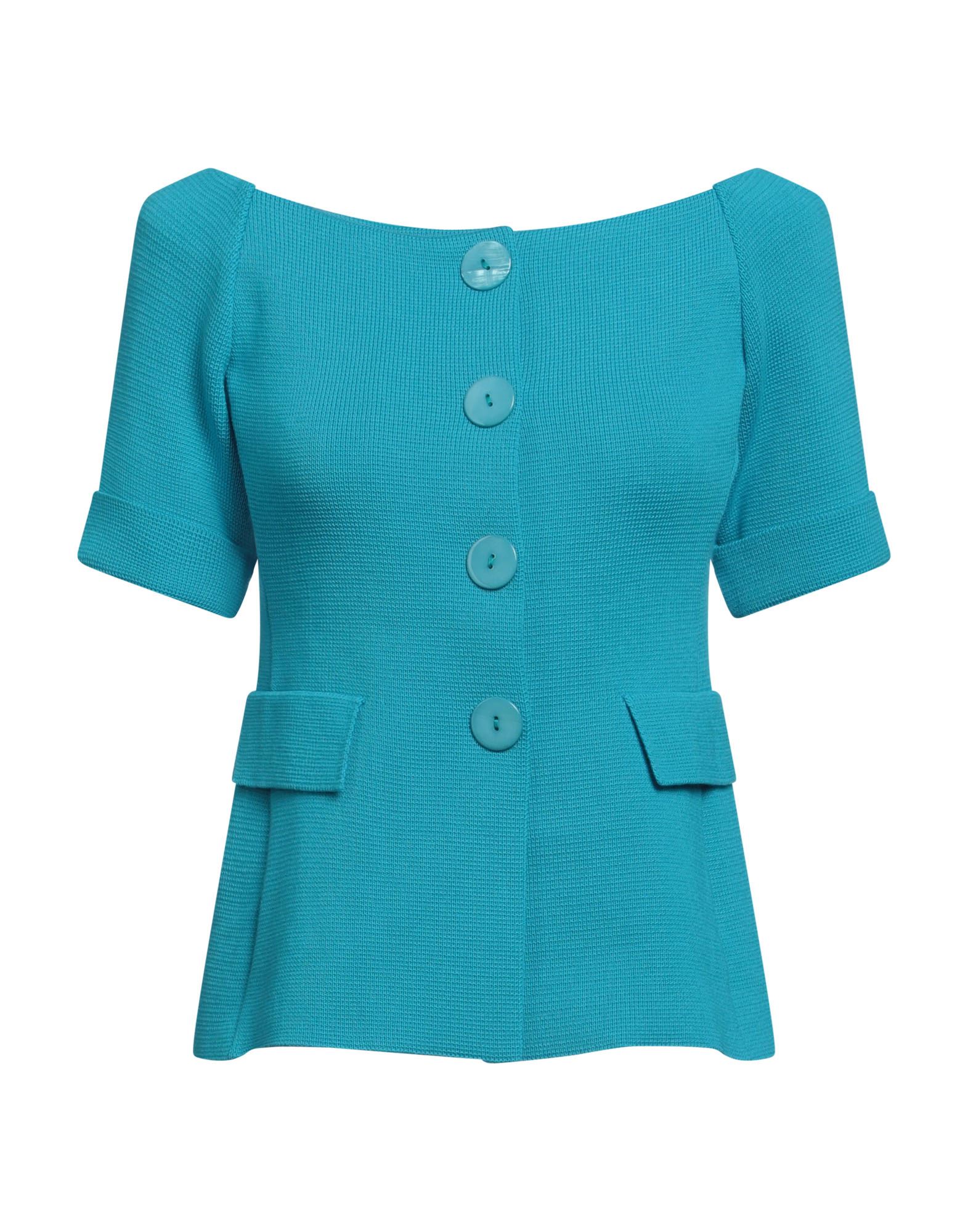 CHARLOTT Strickjacke Damen Azurblau von CHARLOTT