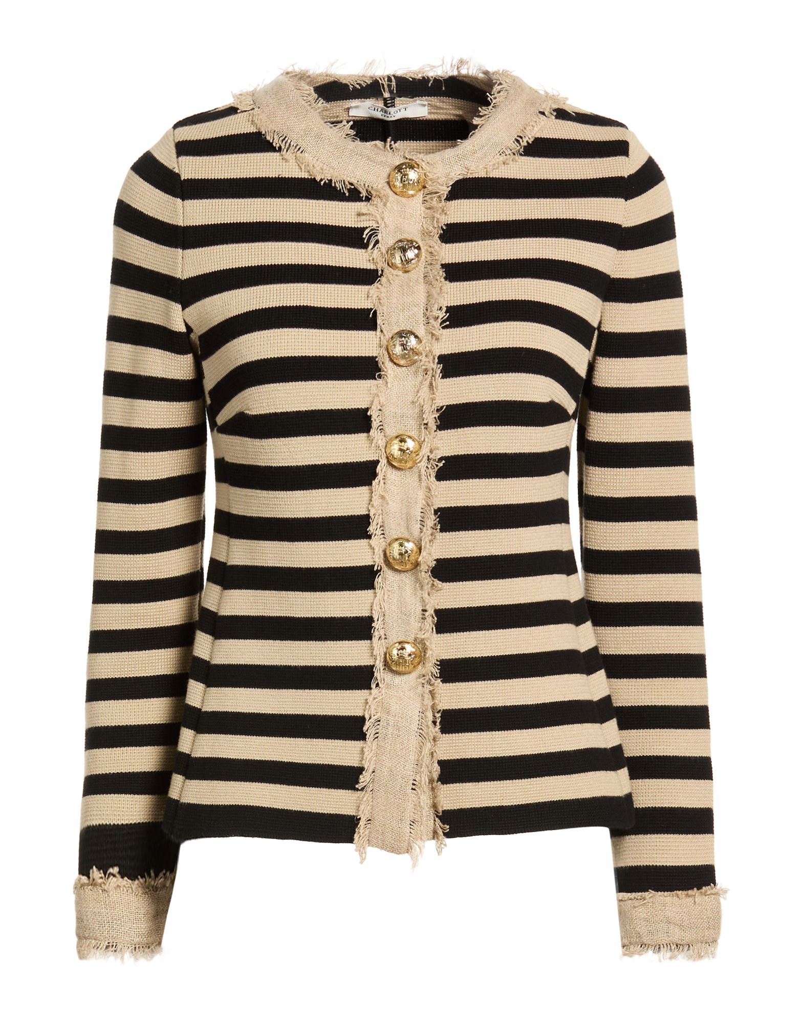 CHARLOTT Strickjacke Damen Beige von CHARLOTT