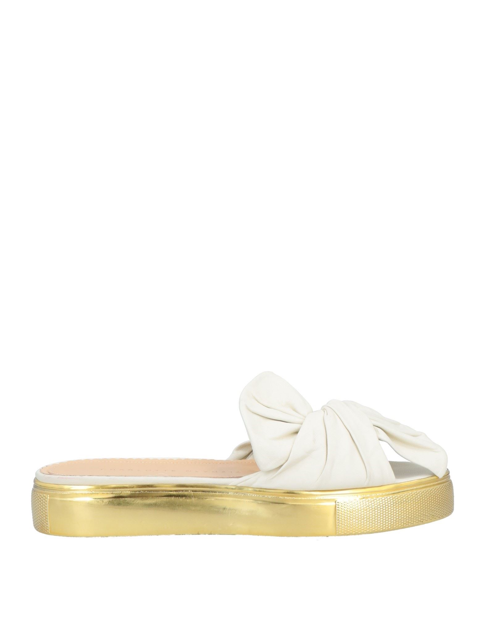 CHARLOTTE OLYMPIA Sandale Damen Elfenbein von CHARLOTTE OLYMPIA