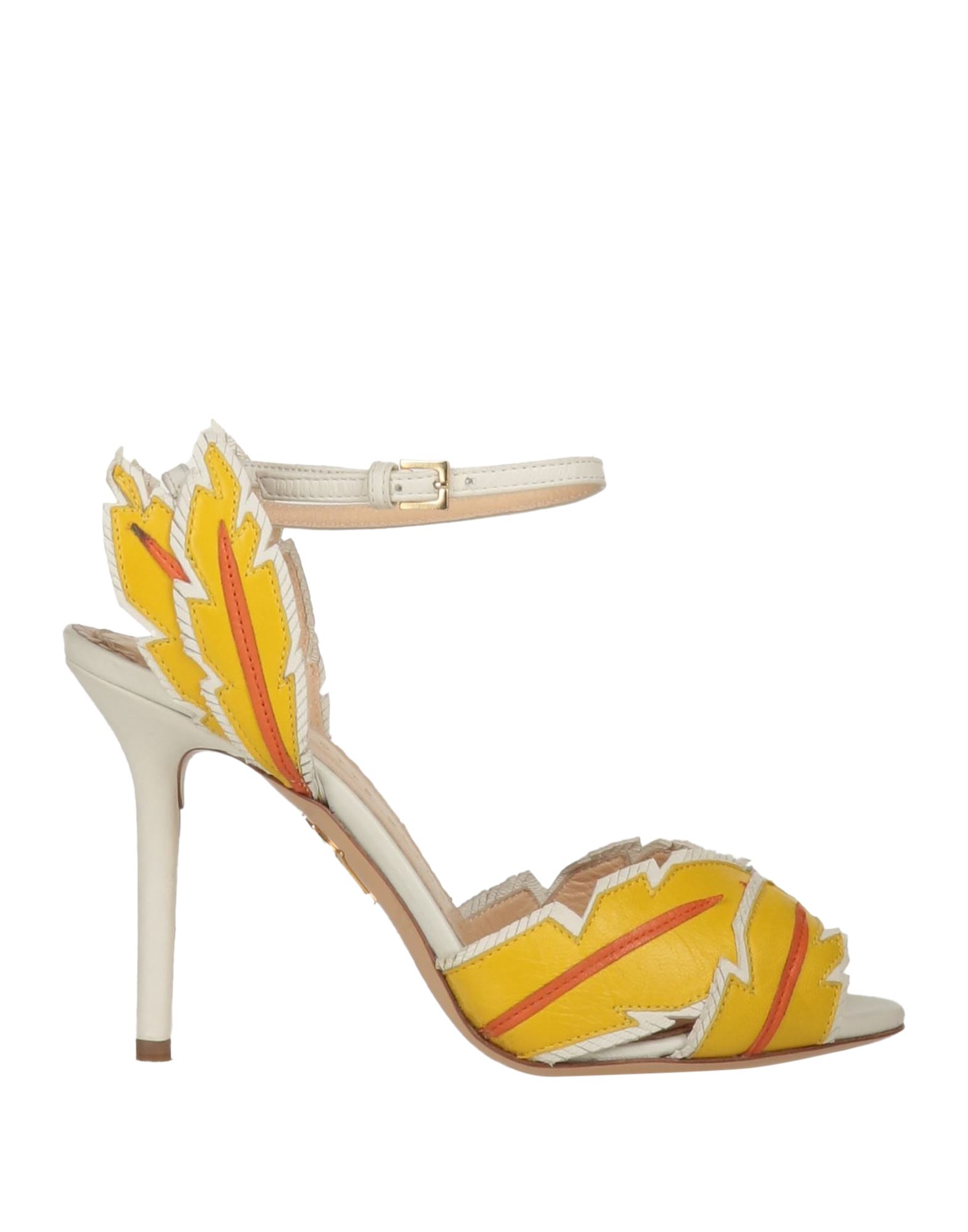 CHARLOTTE OLYMPIA Sandale Damen Gelb von CHARLOTTE OLYMPIA