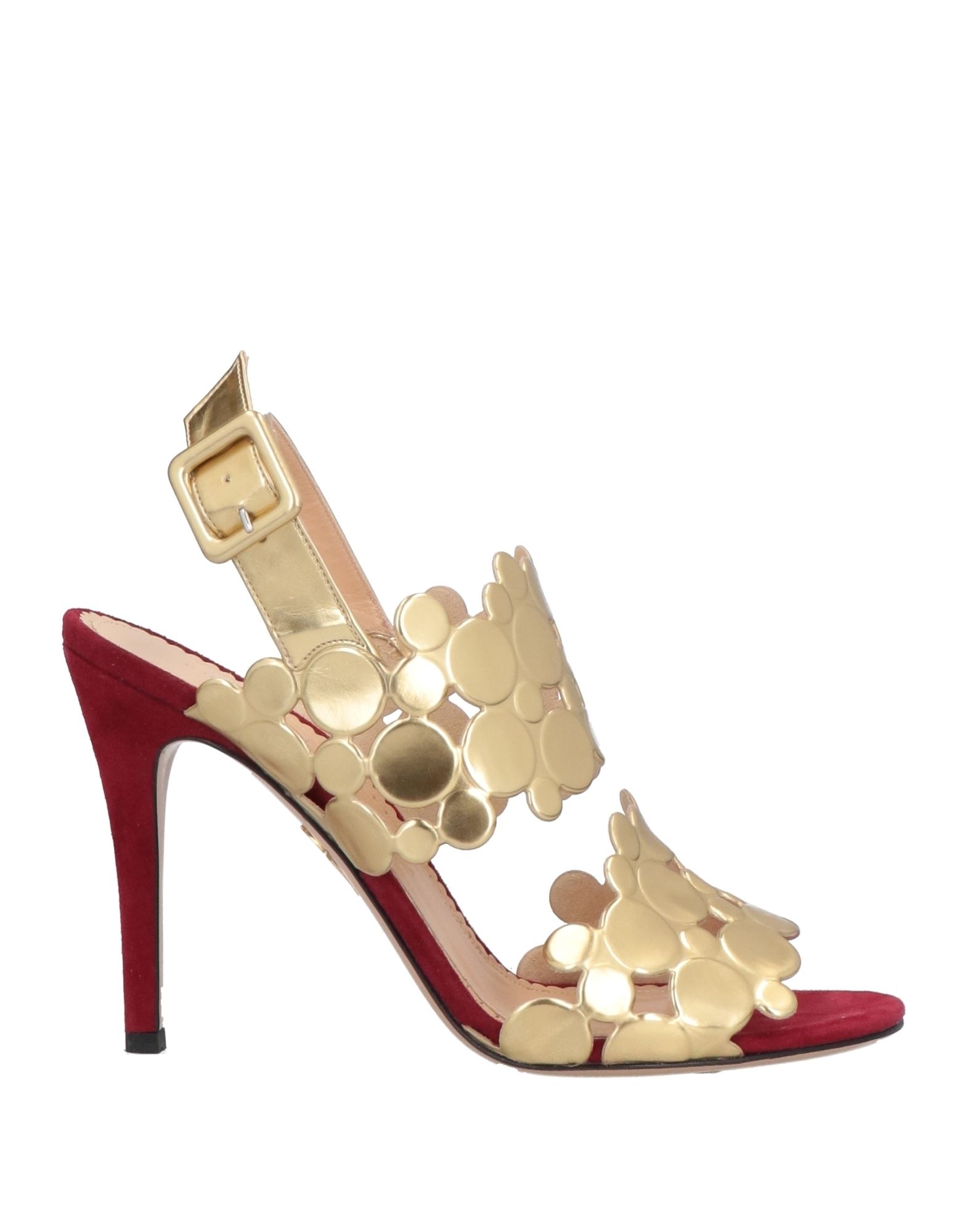 CHARLOTTE OLYMPIA Sandale Damen Gold von CHARLOTTE OLYMPIA