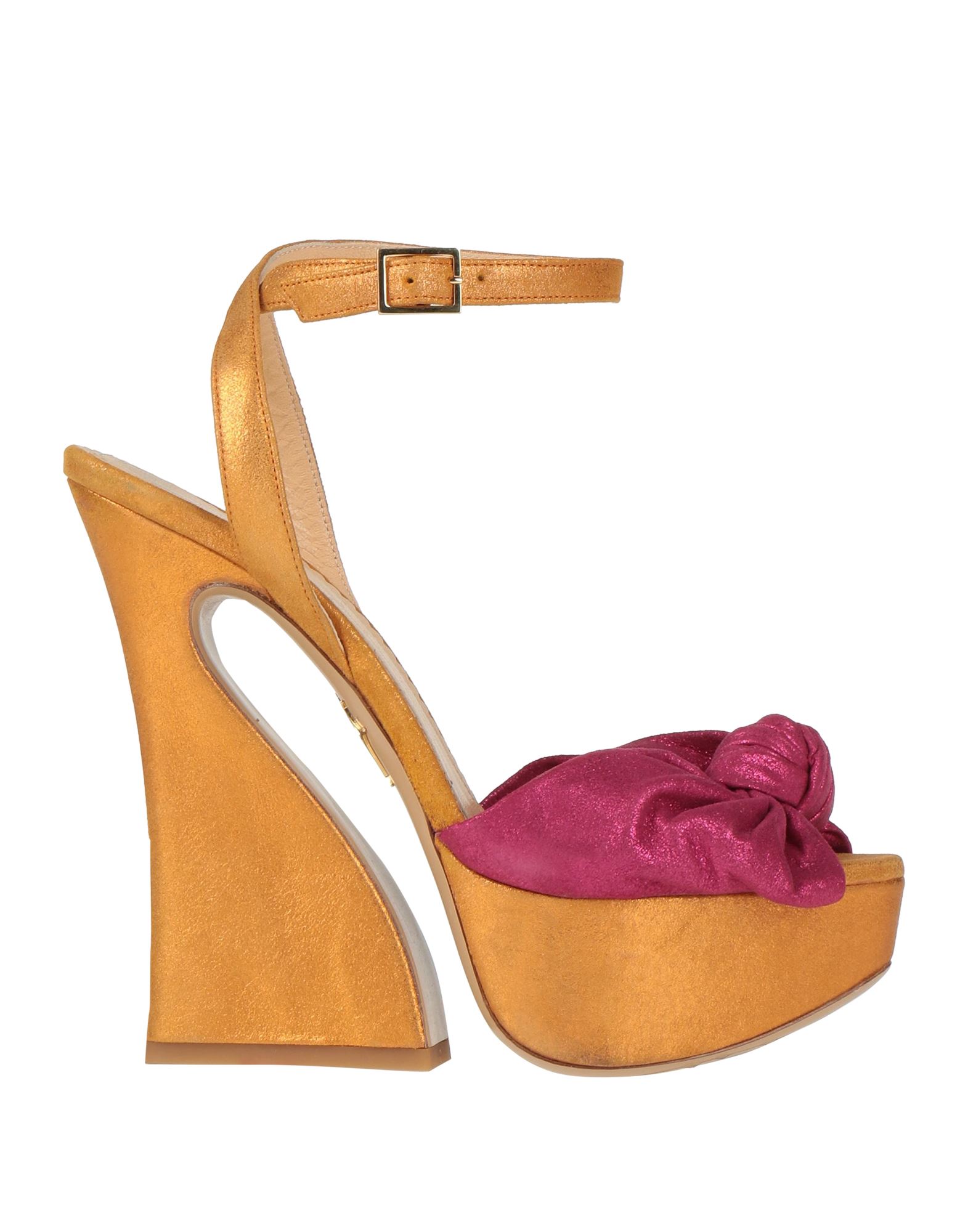 CHARLOTTE OLYMPIA Sandale Damen Orange von CHARLOTTE OLYMPIA