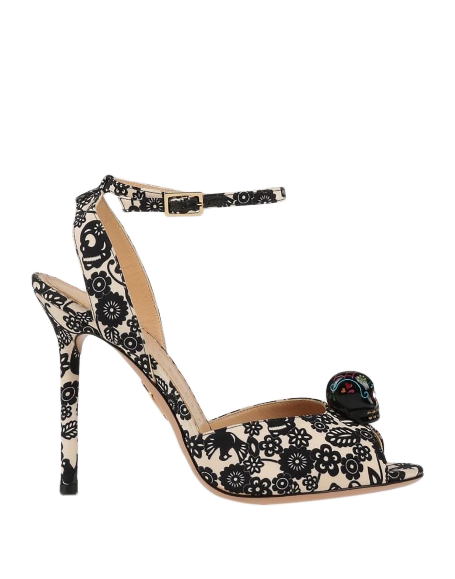 CHARLOTTE OLYMPIA Sandale Damen Schwarz von CHARLOTTE OLYMPIA