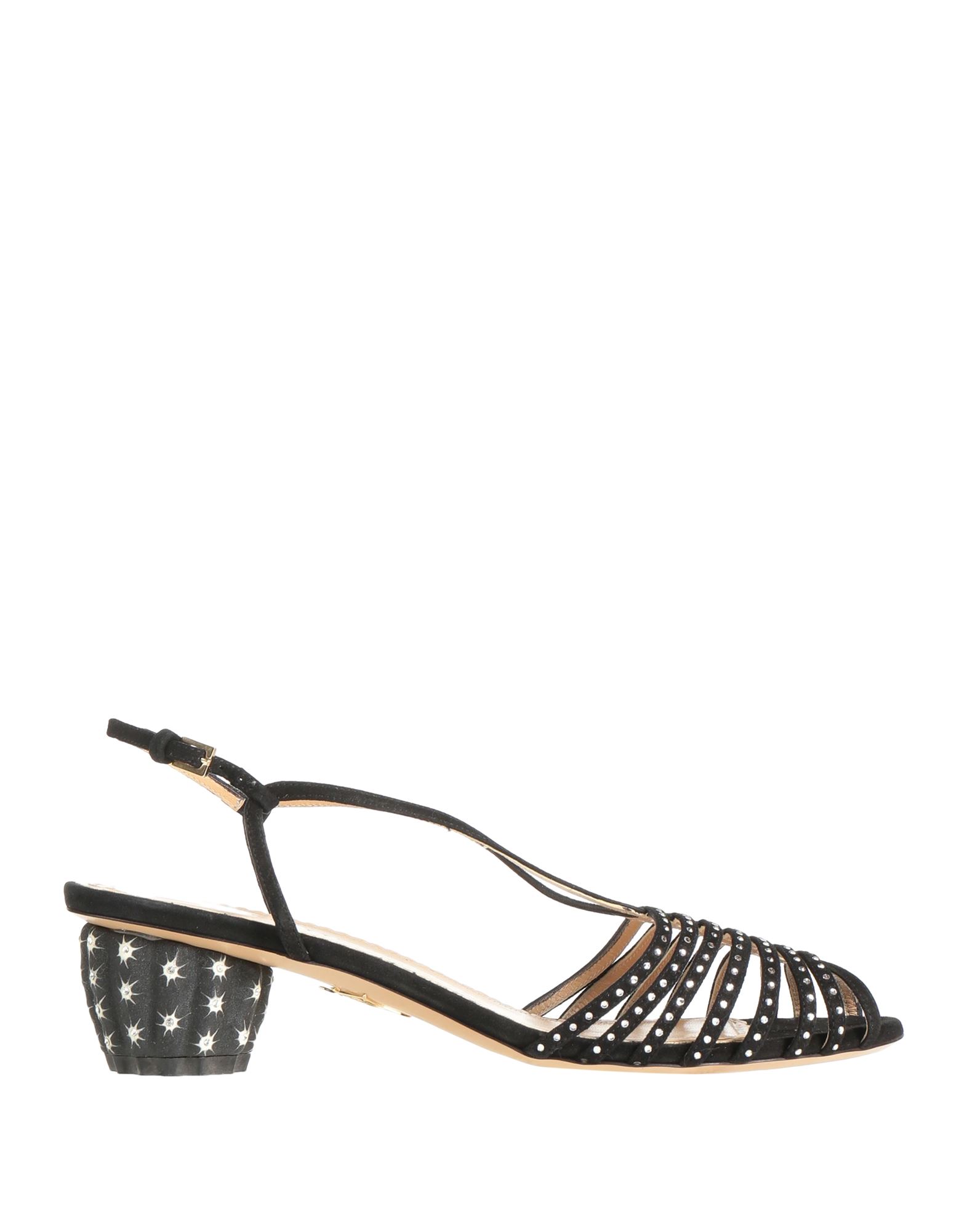 CHARLOTTE OLYMPIA Sandale Damen Schwarz von CHARLOTTE OLYMPIA