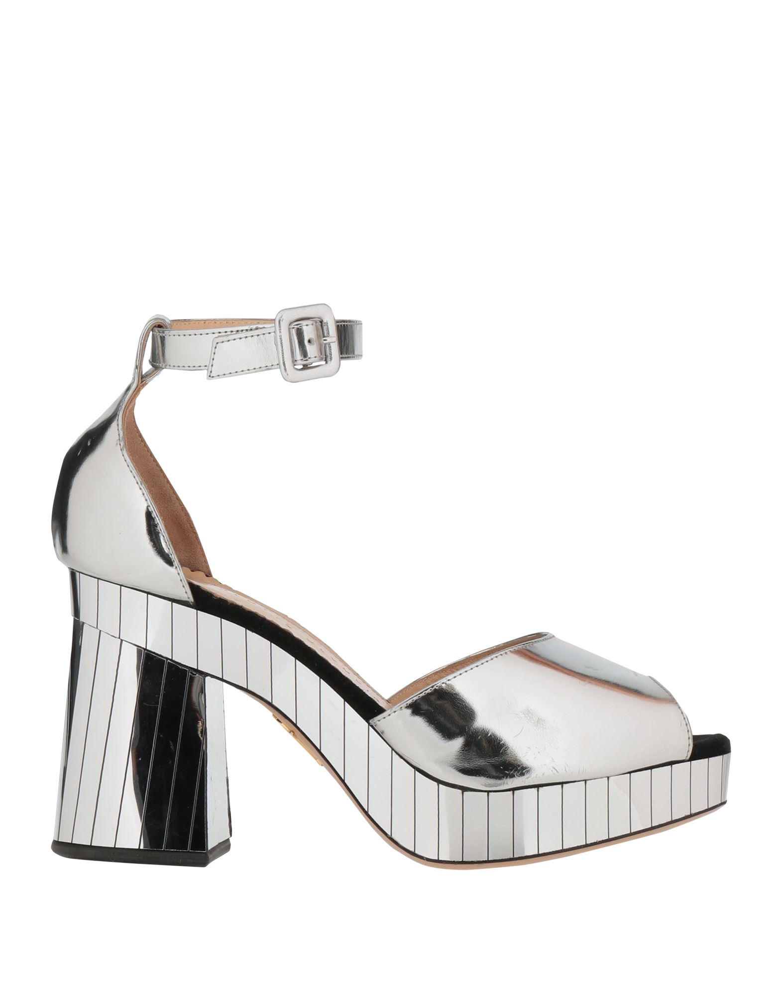 CHARLOTTE OLYMPIA Sandale Damen Silber von CHARLOTTE OLYMPIA