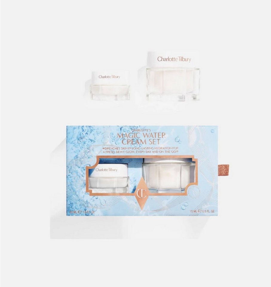 CHARLOTTE TILBURY Gesichtspflege-Set Charlotte Tilbury Magic Water Cream Set SPECIALS GWP MAGIC WATER CREAM (50.0 ml) SPECIALS GWP MAGIC WATER CREAM (15.0 ml), 2-tlg., pflegend, feuchtigkeitsspendend, erfrischend von CHARLOTTE TILBURY