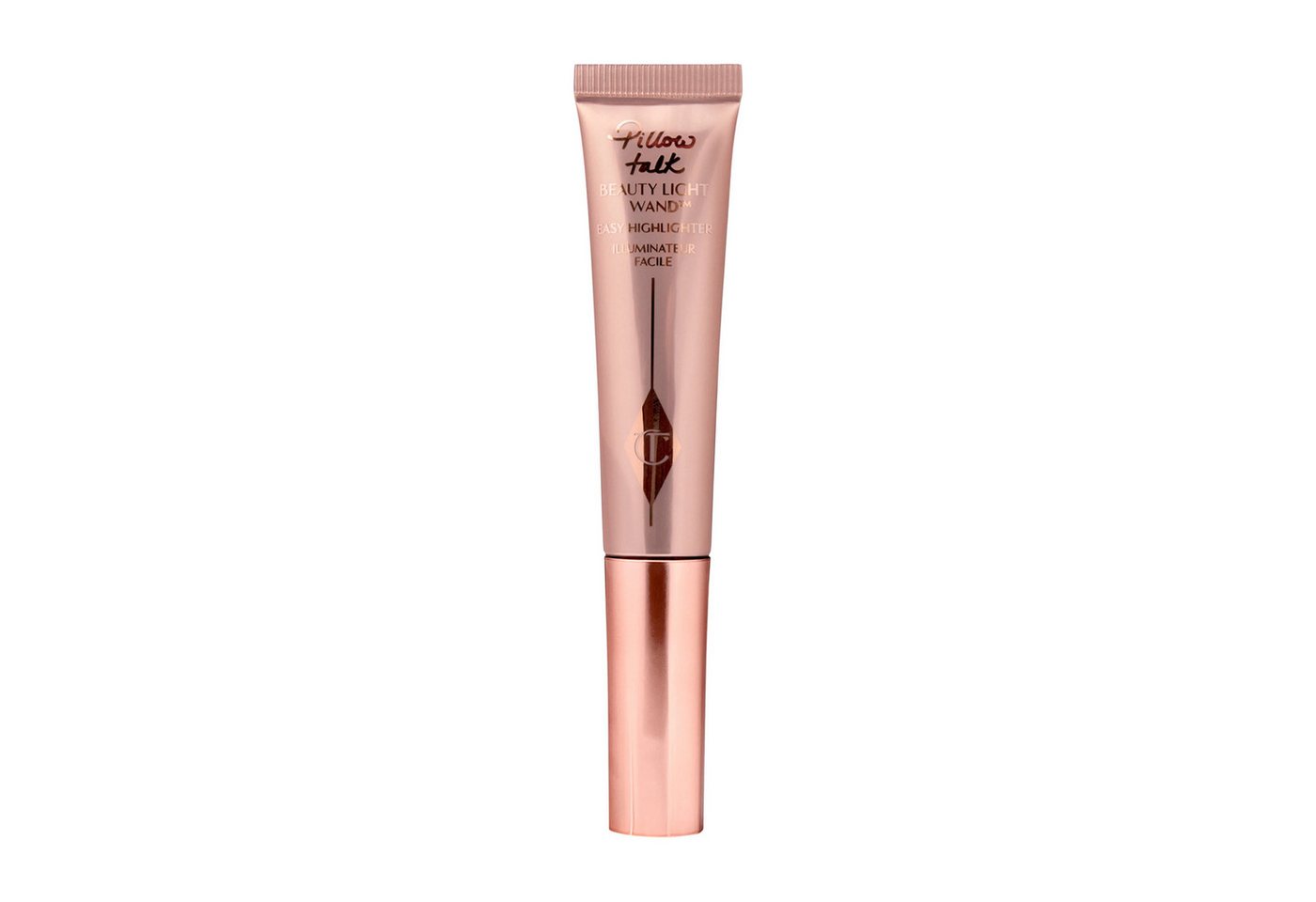 CHARLOTTE TILBURY Highlighter Pillow Talk Beauty Light Wand, Flüssiger Highlighter mit ikonischem Pillow-Talk-Nude-Pink-Glow von CHARLOTTE TILBURY