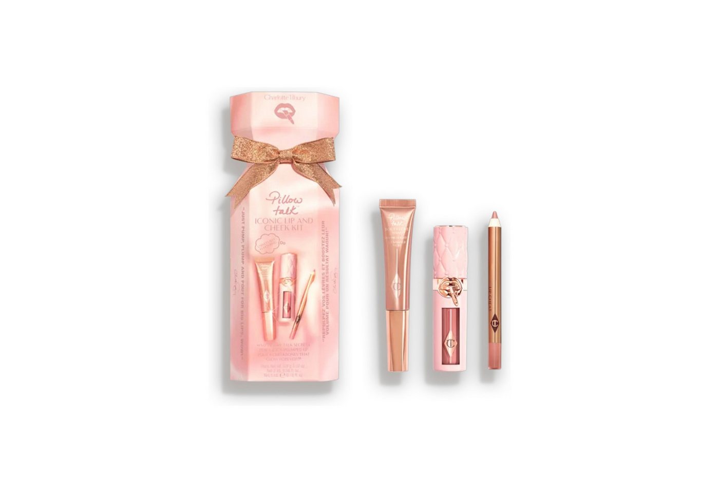 CHARLOTTE TILBURY Make-up Set PILLOW TALK ICONIC LIP AND CHEEK KIT, 3-tlg. von CHARLOTTE TILBURY