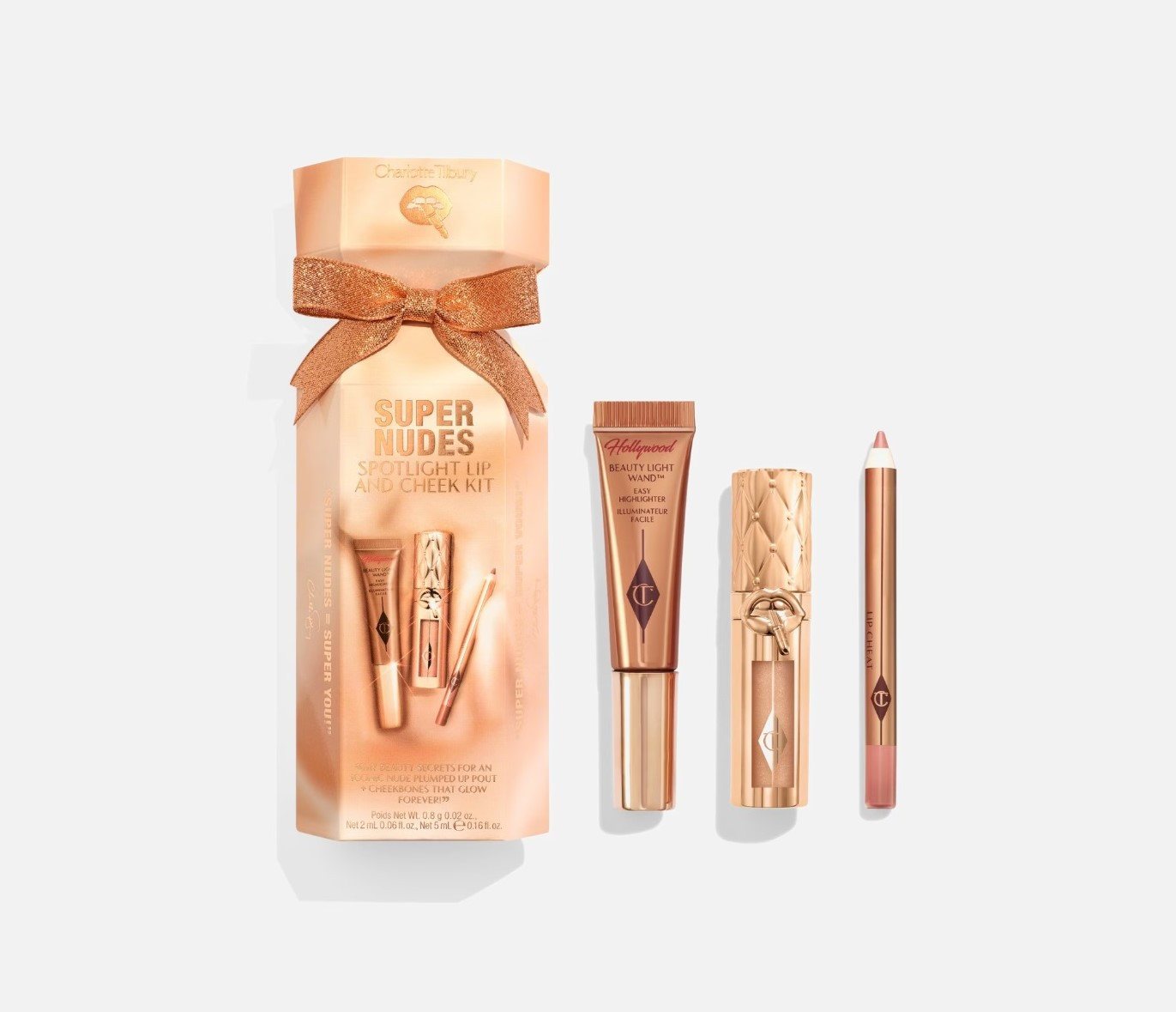 CHARLOTTE TILBURY Make-up Set Supernudes Lip Cheek Kit, 3-tlg. von CHARLOTTE TILBURY