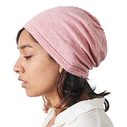 CHARM Damen Herren Beanie Aus Bio - Baumwolle - Made In Japan Warm Strick Mütze Chemo Kopfbedeckung Allwetter Rot CHARM Damen Herren Beanie Aus Bio - Baumwolle - Made In Japan Warm Strick Mütze Chemo Kopfbedeckung Allwetter Rot von CHARM