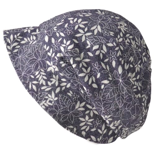 CHARM Damen Faltbarer Sonnen Hut - Sommer Mütze UV 50 Schutz Ballonmütze Strandhut Chemo Kappe Cap Violett von CHARM