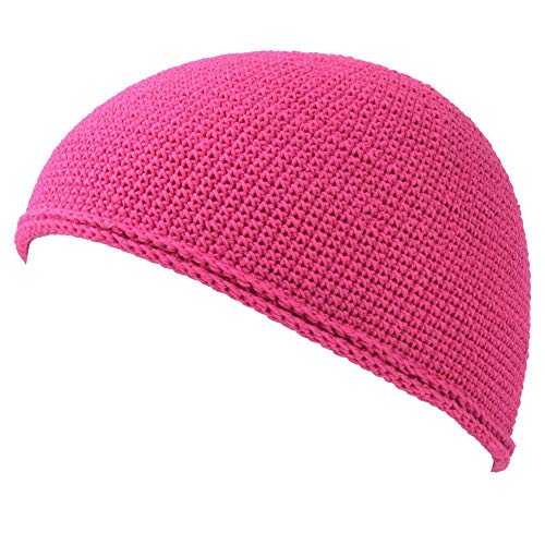 CHARM Herren Mütze Short Beanie - Strick Kopfbedeckung Skull Cap Kufi Muslim Takke Islam Namaz in 2 Größen Rosa CHARM Herren Mütze Short Beanie - Strick Kopfbedeckung Skull Cap Kufi Muslim Takke Islam Namaz in 2 Größen Rosa von CHARM