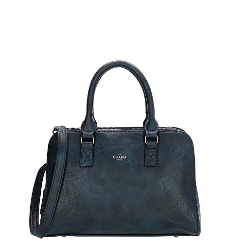 Charm London Chelsea Handtas Blue von CHARM