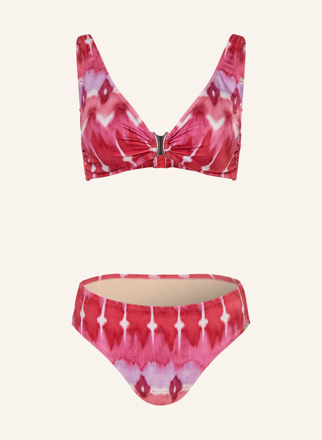 Charmline Bralette-Bikini Ikat Energy pink von CHARMLINE