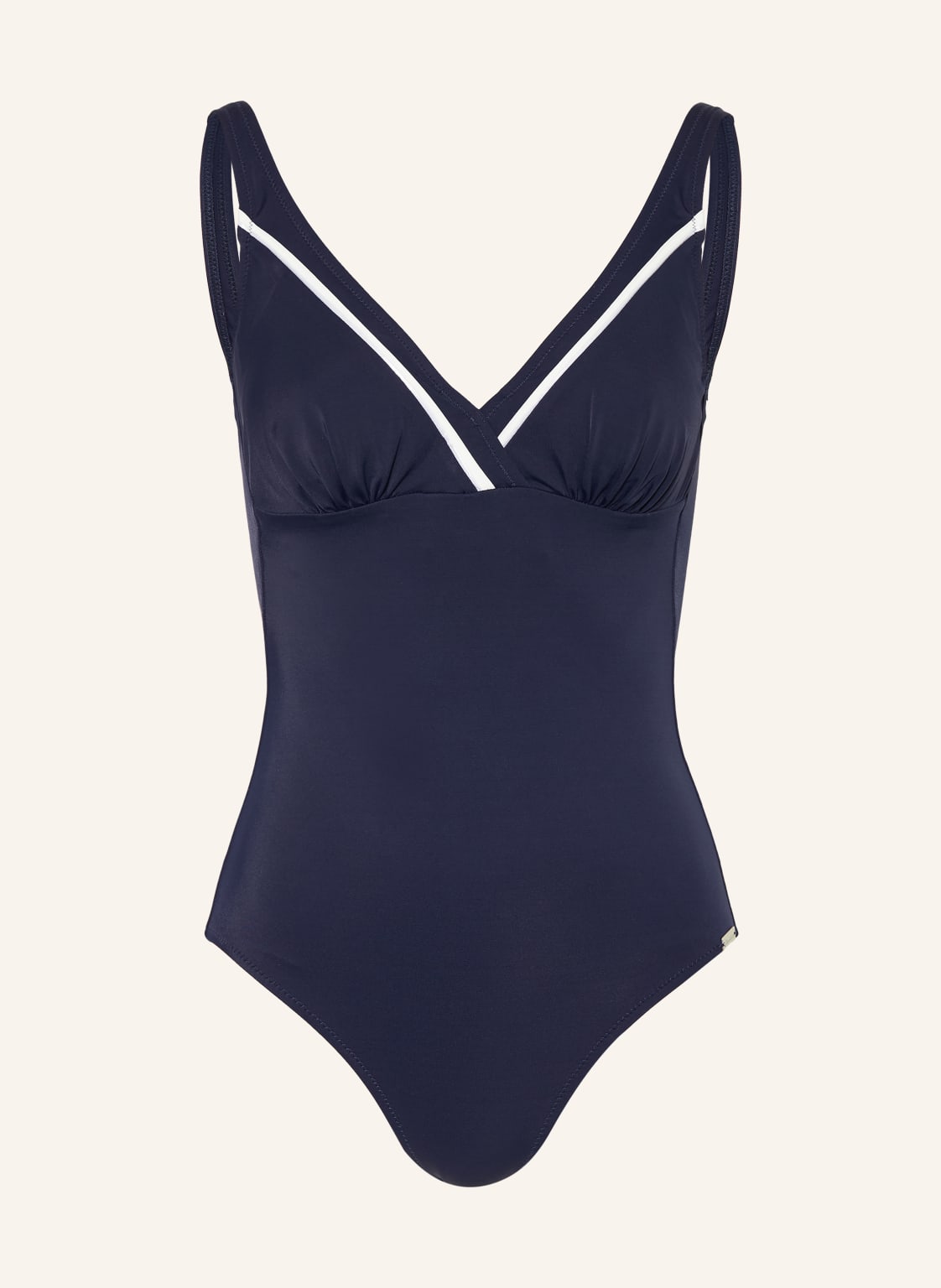 Charmline Shape-Badeanzug Edge Line blau von CHARMLINE