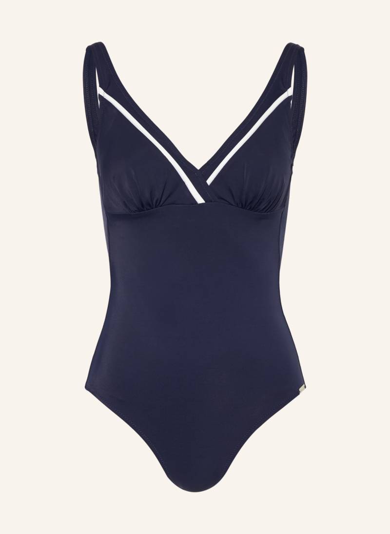 Charmline Shape-Badeanzug Edge Line blau von CHARMLINE